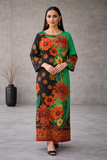 Emerald – Green & Black Kaftan