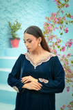 Noor e Shaam - 2pc Velvet Dress