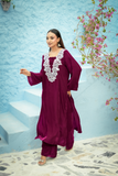 Noor e Gulnaar | 2pc Embroidered Velvet