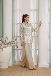 Gold Grace - Coord Set Grape Drape