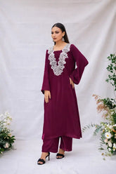 Noor e Gulnaar | 2pc Embroidered Velvet
