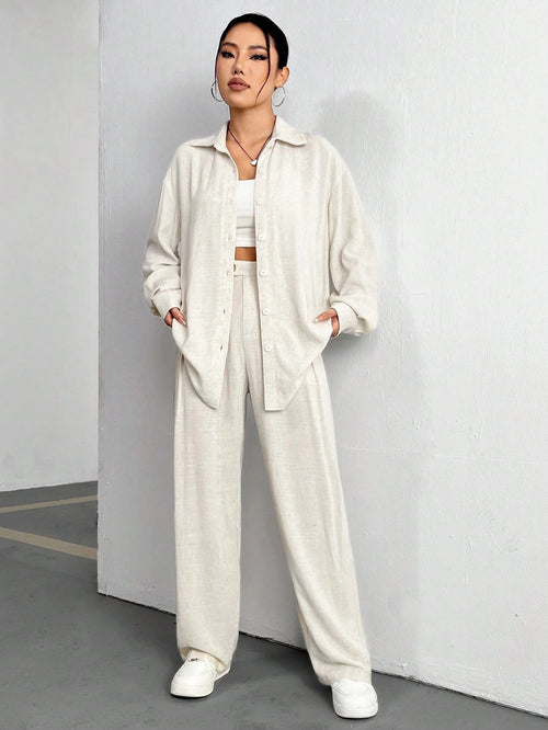 Amira Co Ord Set Grape Drape