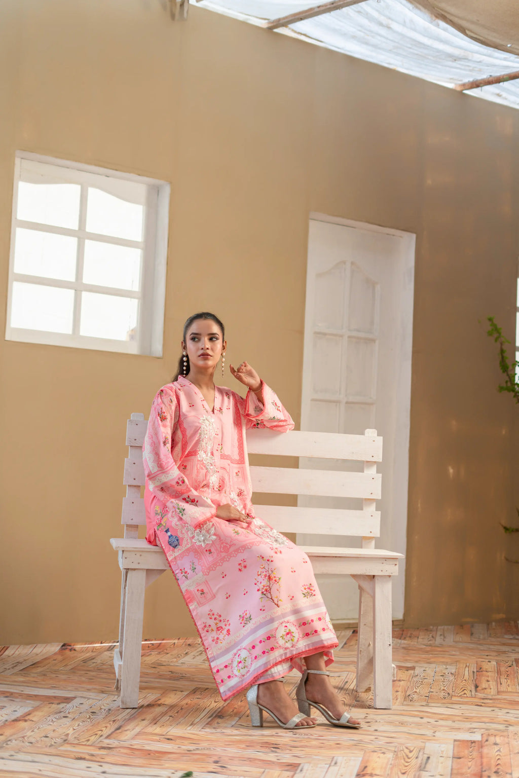 Blushy Rose - 2pc Silk