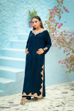 Noor e Shaam - 2pc Velvet Dress