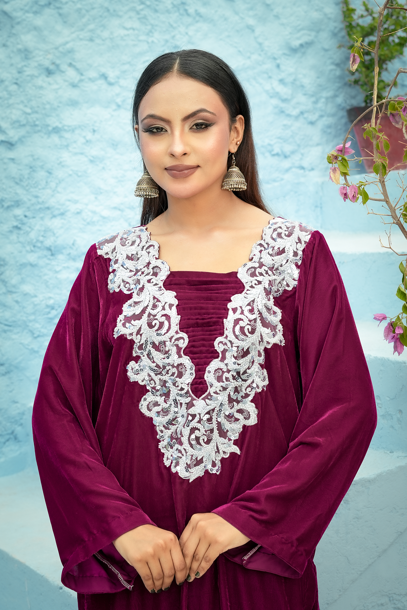 Noor e Gulnaar | 2pc Embroidered Velvet