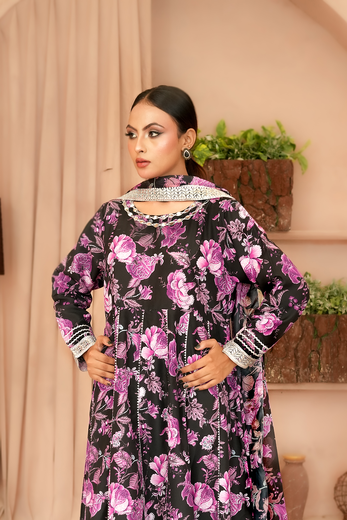Noor e Gulzar | Premium Swiss Dress