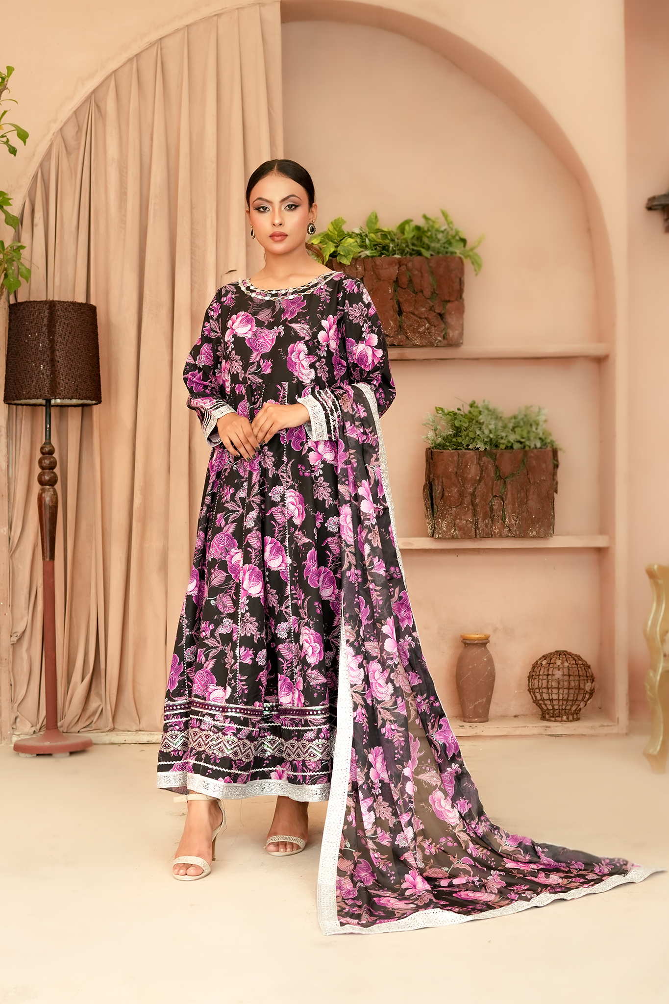 Noor e Gulzar | Premium Swiss Dress