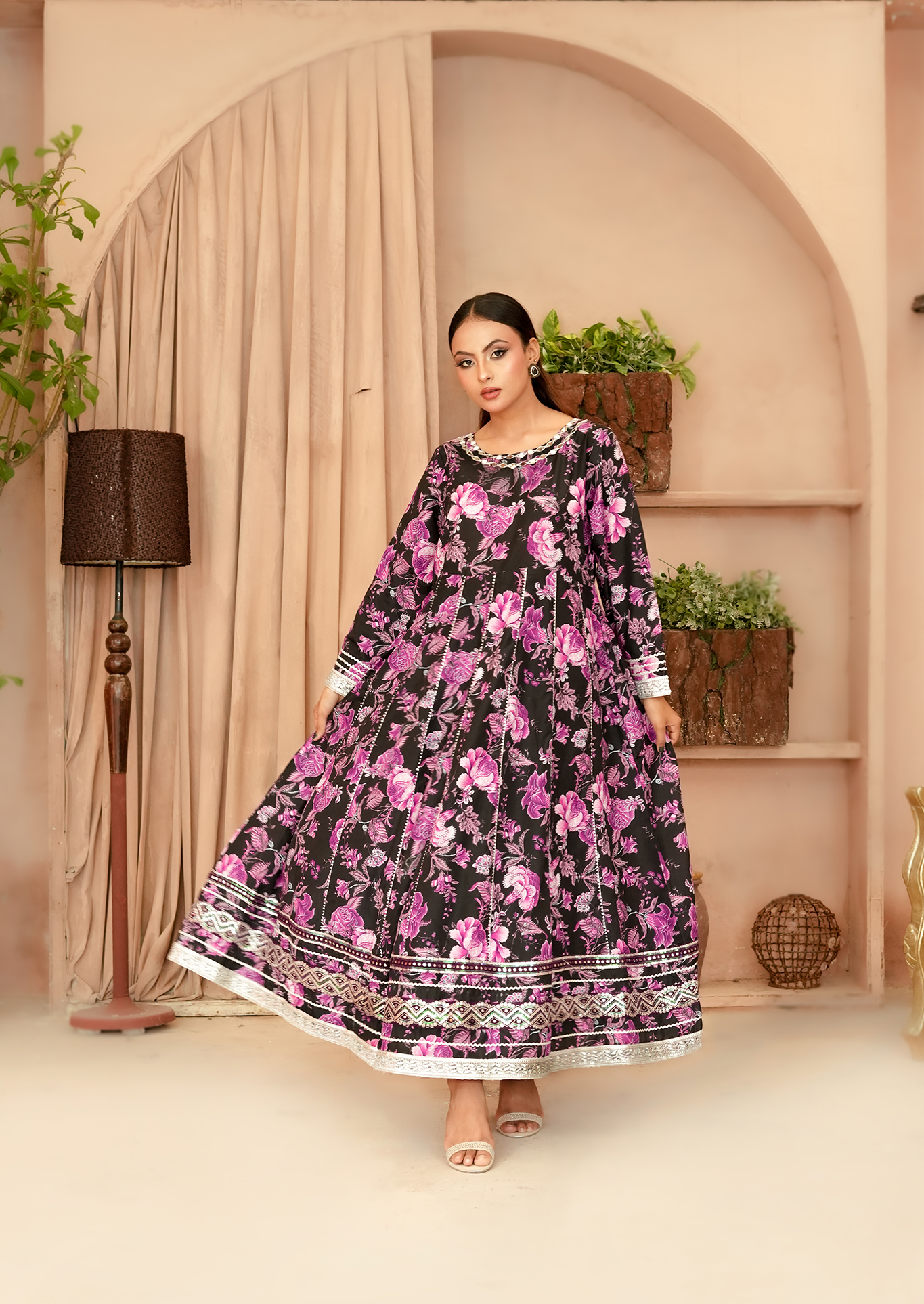 Noor e Gulzar | Premium Swiss Dress