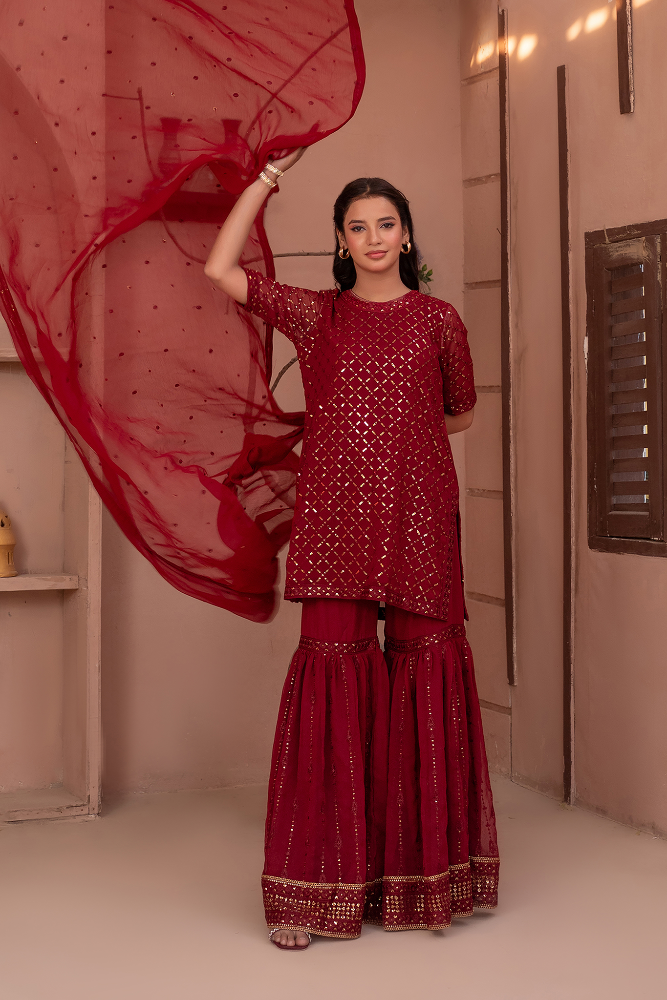 Layla e Mehr | Gharara Dress