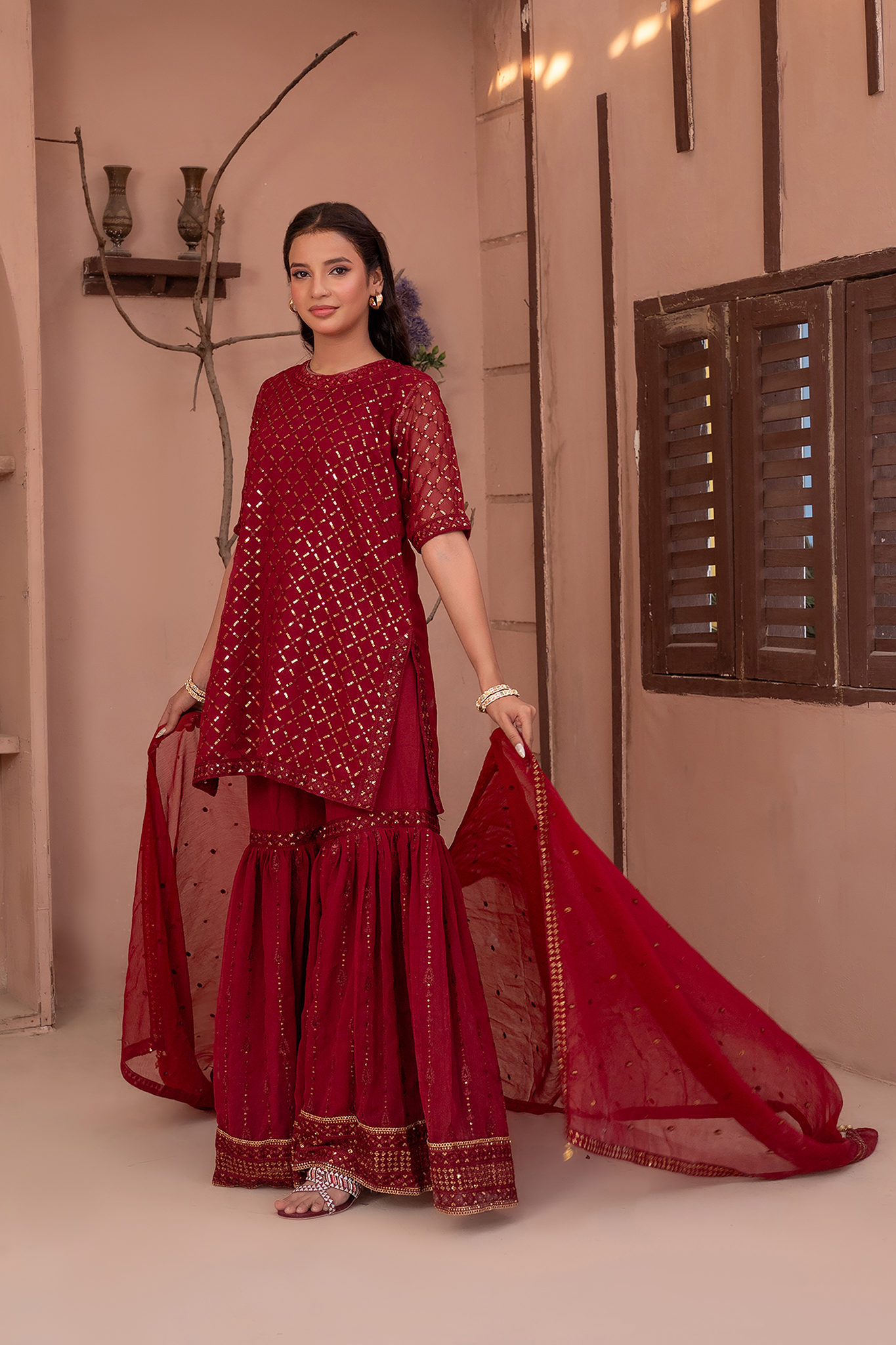 Layla e Mehr | Gharara Dress