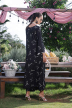 Ebony Flora Grape Drape