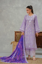 Ethereal Charm - 3pc Embroidered