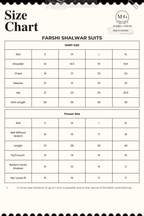 Mint Fleur - Farshi Shalwar suit