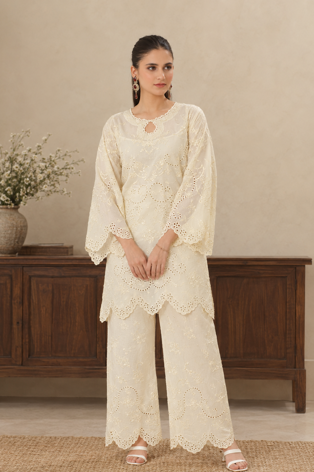 Pearl Glow - 2pc Chikankari