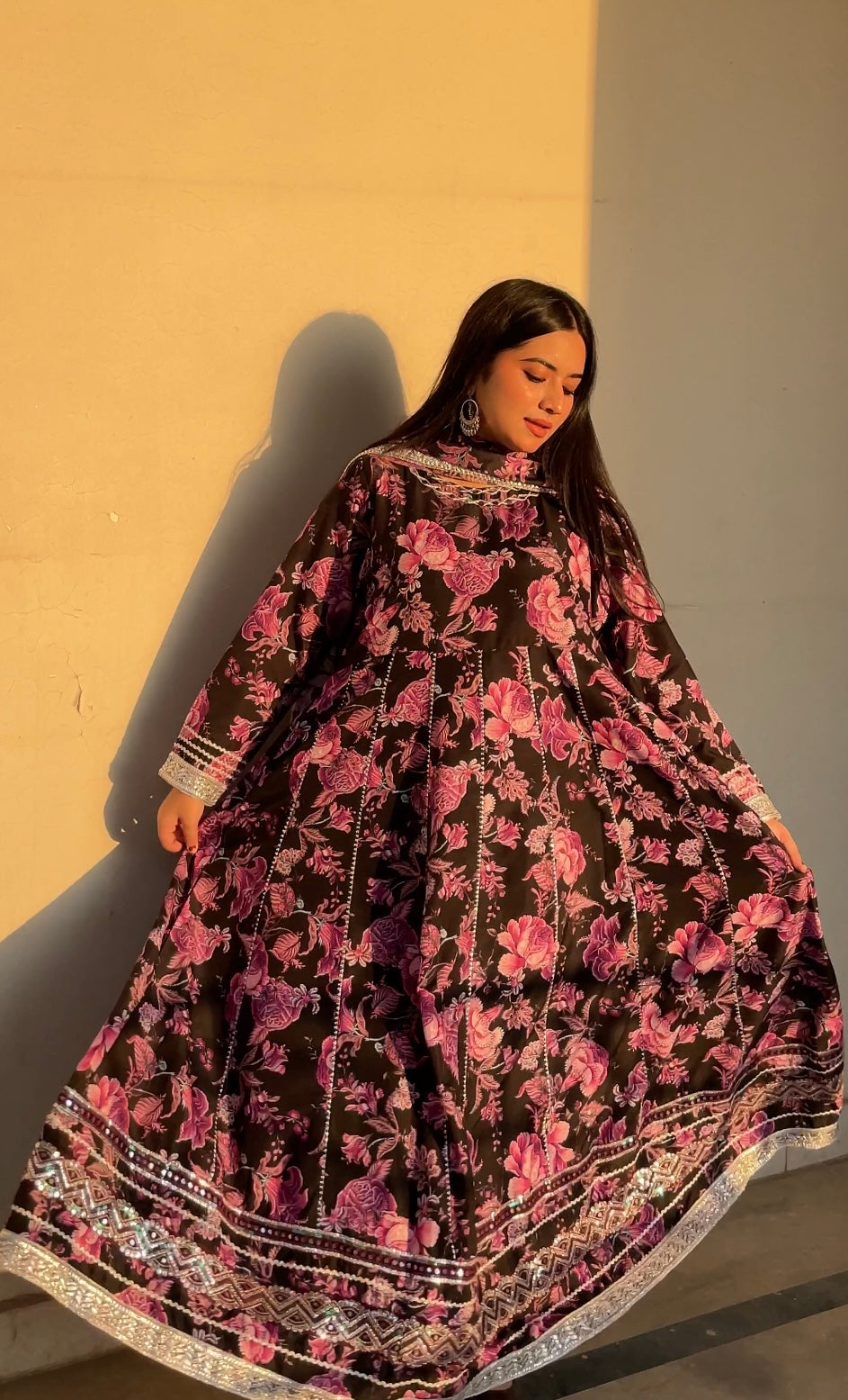 Noor e Gulzar | Premium Swiss Dress