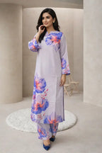 Indigo - 2pc Printed Coord Set