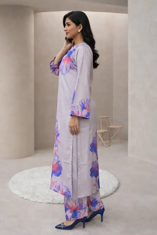Indigo - 2pc Printed Coord Set