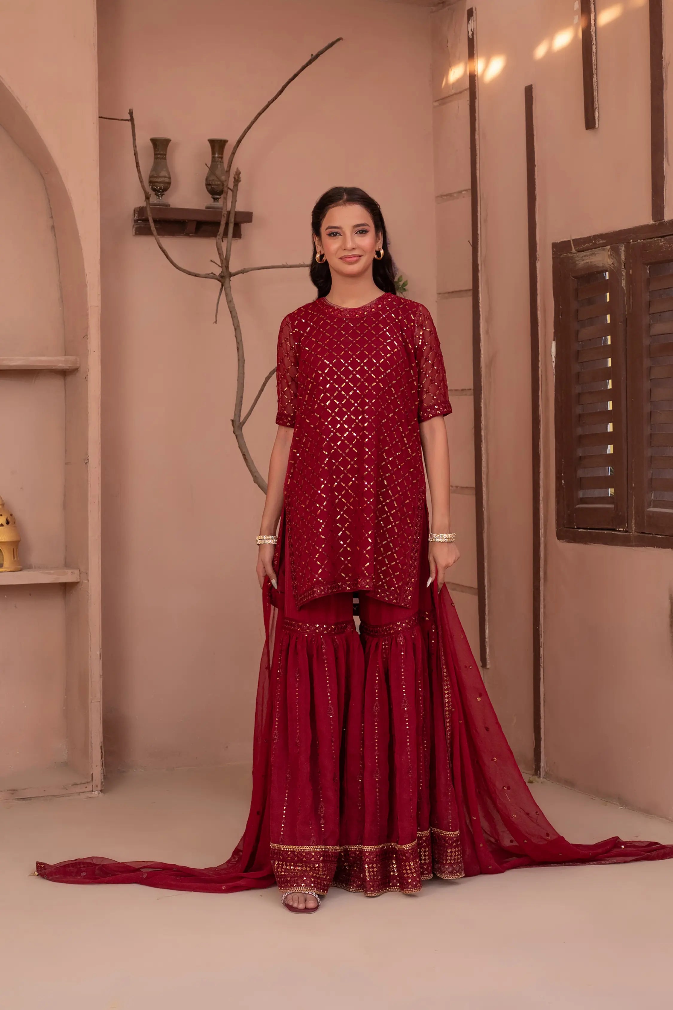 Layla e Mehr | Gharara Dress