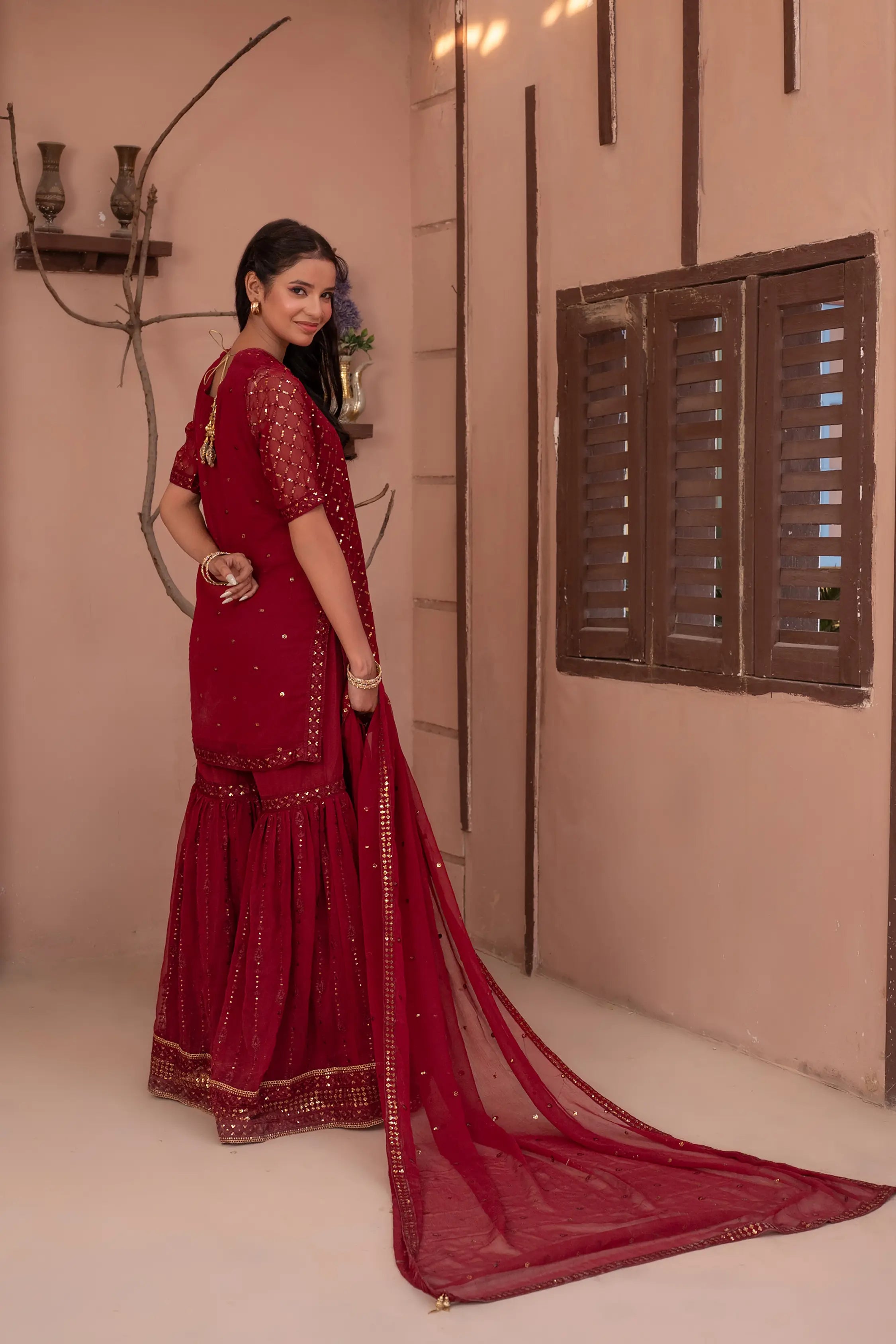 Layla e Mehr | Gharara Dress