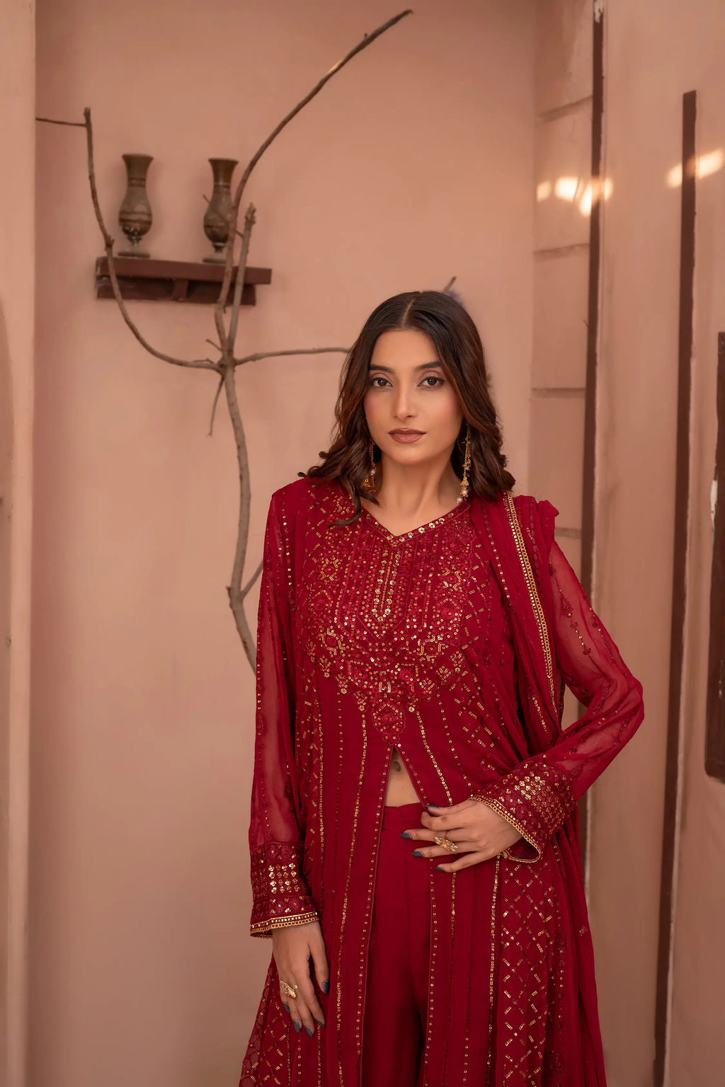 Mah e Rukh | 3pc Embriodered