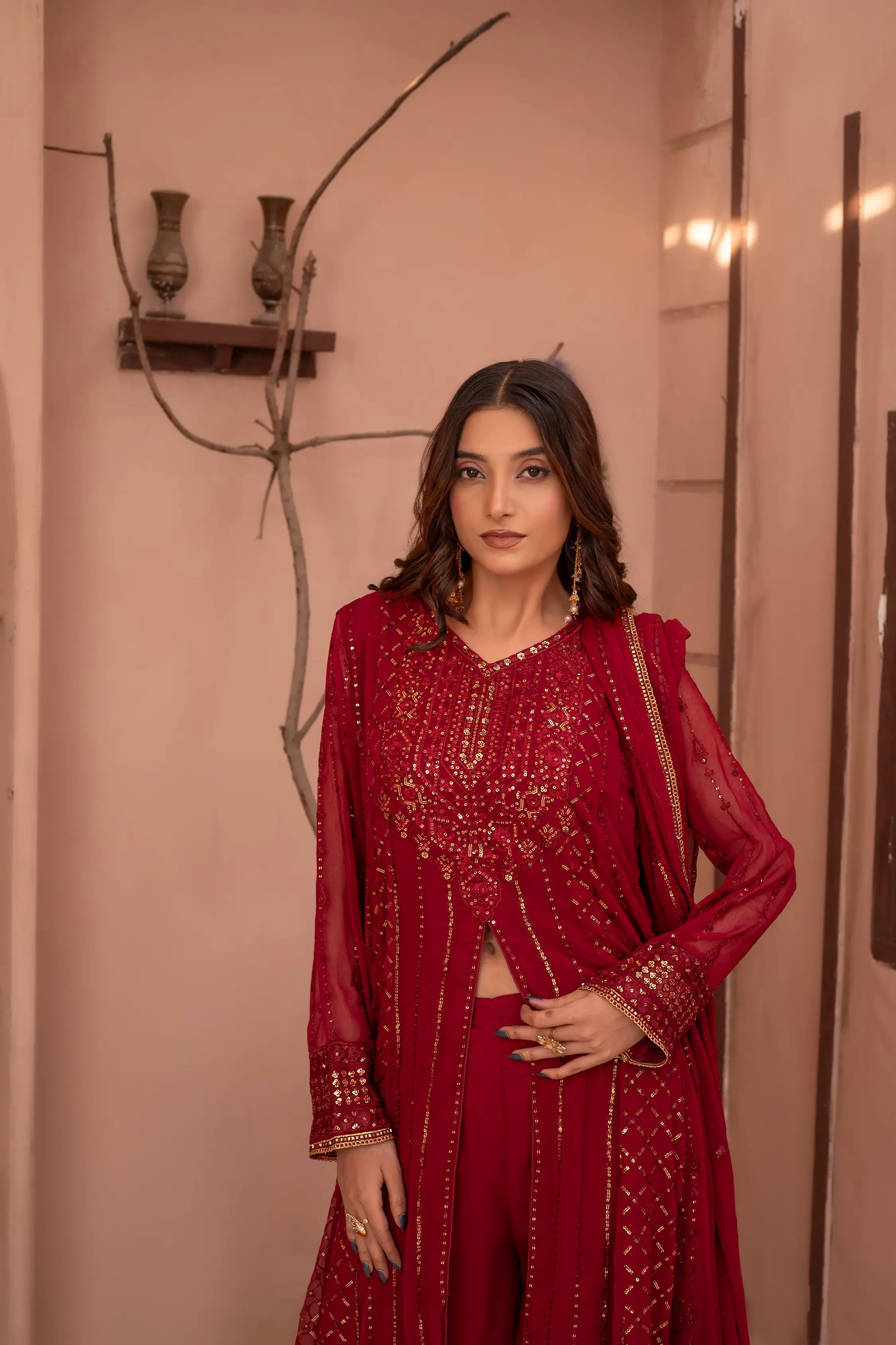 Mah e Rukh | 3pc Embriodered
