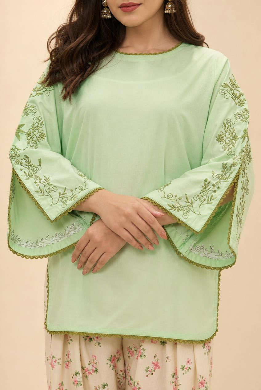 Mint Fleur - Farshi Shalwar suit