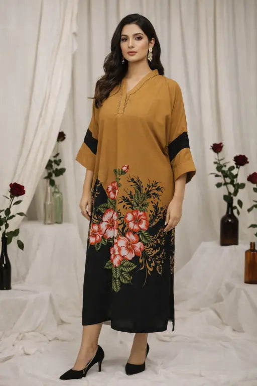 MIRA – Printed Kaftan