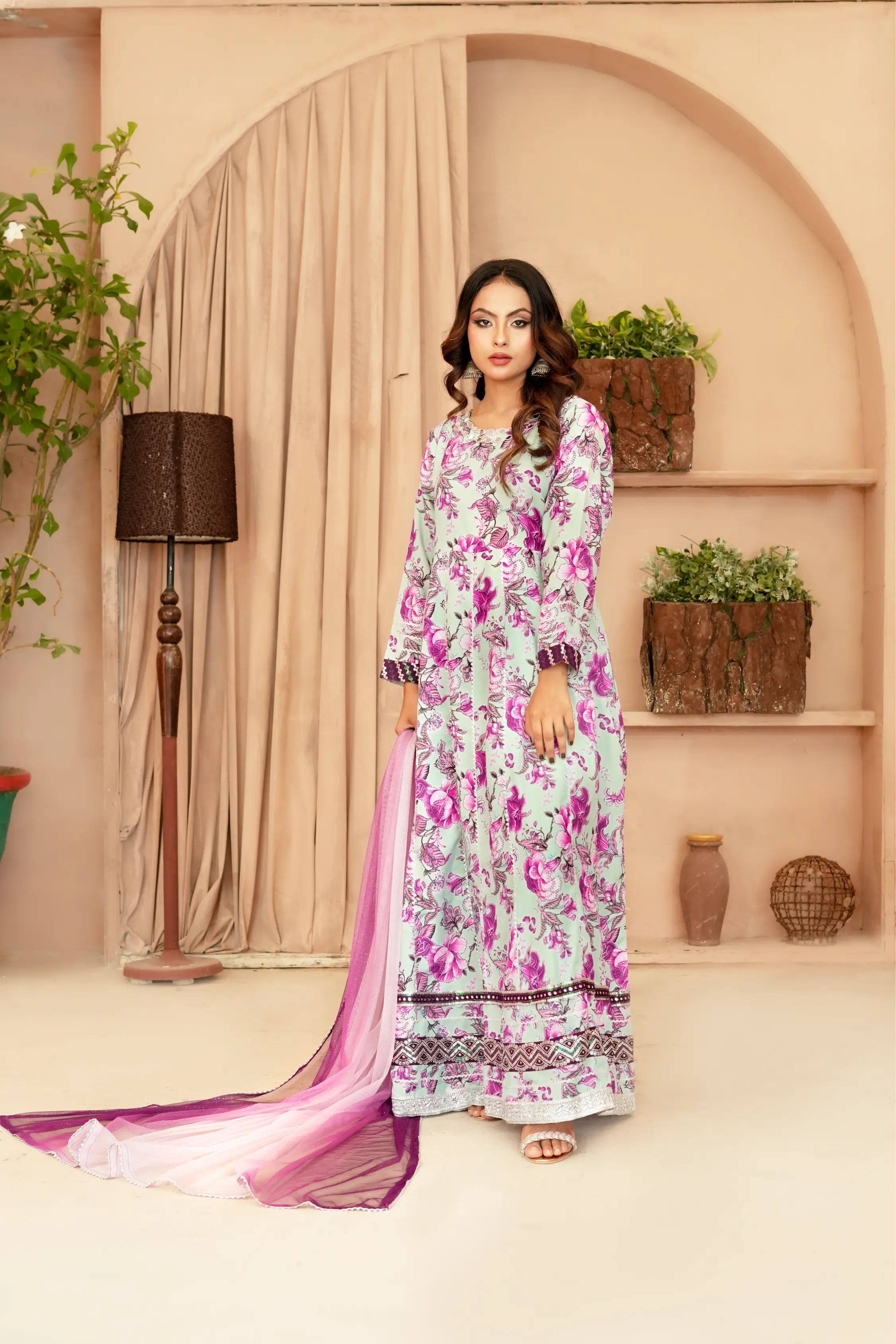 Noor e Mah | Semi Formal Swiss Embroidered Dress Madiha Gohar Noor e Mah | Semi Formal Swiss Embroidered Dress Madiha Gohar