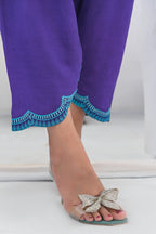 Royal Azure - 2pc Embriodered