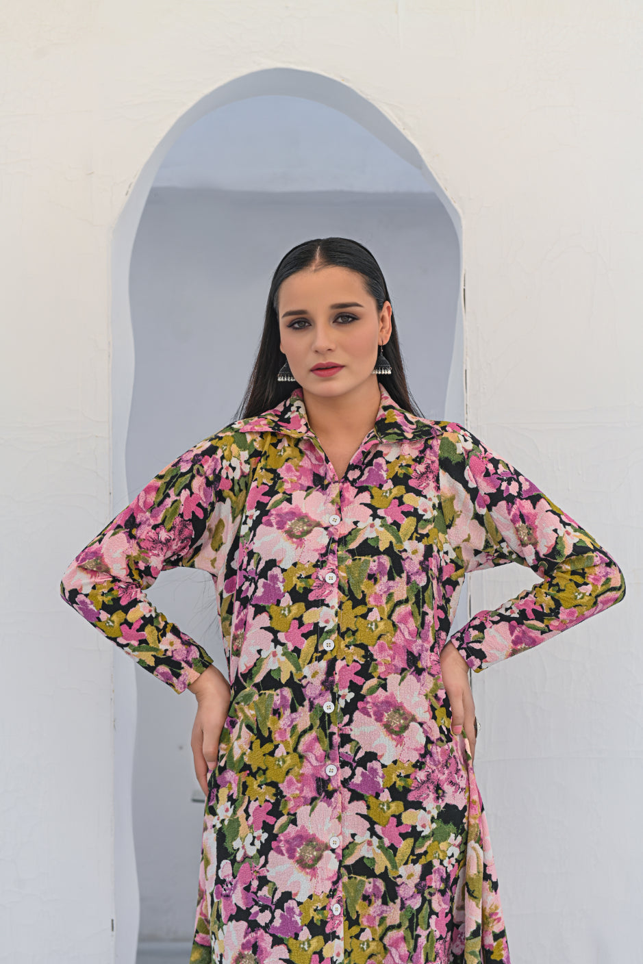 Noire – A-Line Flared Dress