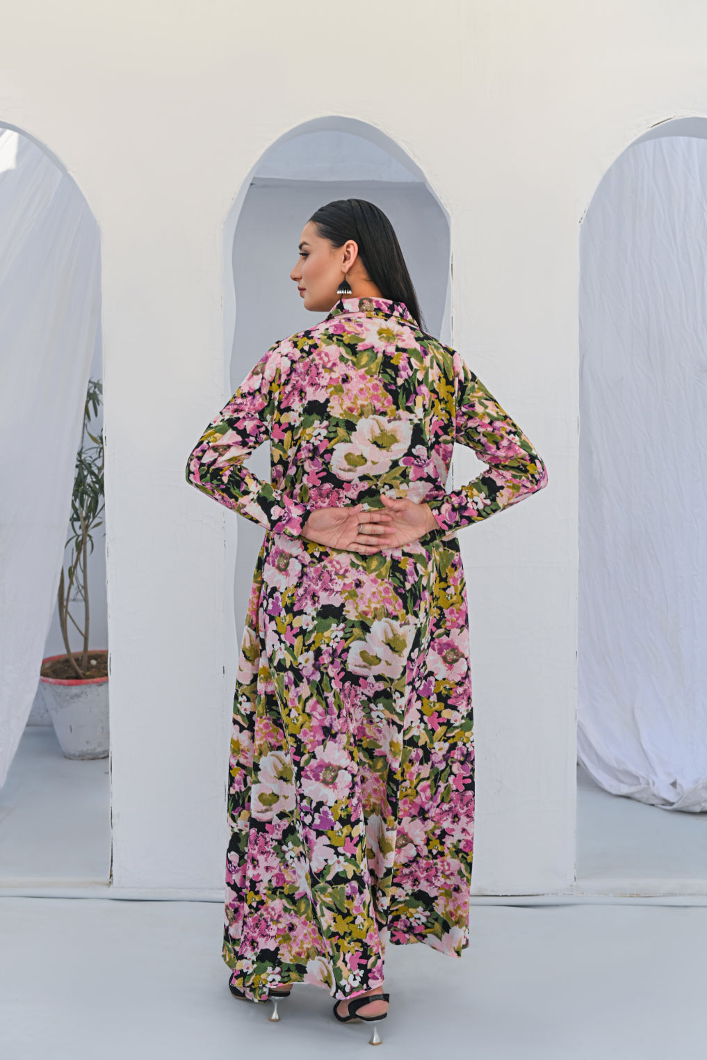 Noire – A-Line Flared Dress