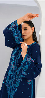 Royal Azure - 2pc Embriodered