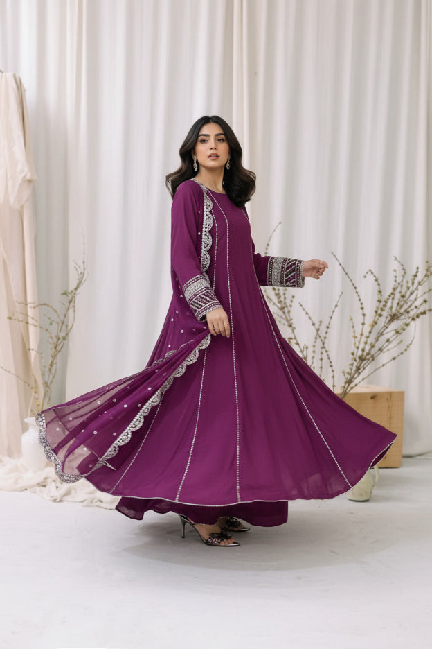 Zeenat - 3pc Kalidar