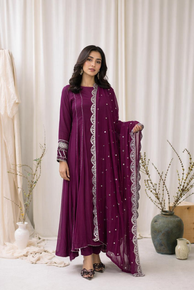 Zeenat - 3pc Kalidar