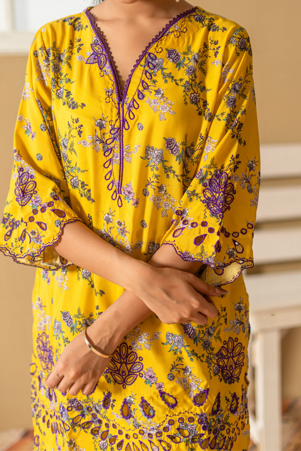 ZIVA – Embroidered 2Pc