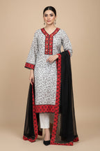 Crimson - 2pc Printed lawn