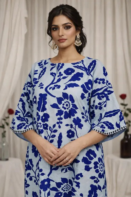 LUNA – Printed Kaftan