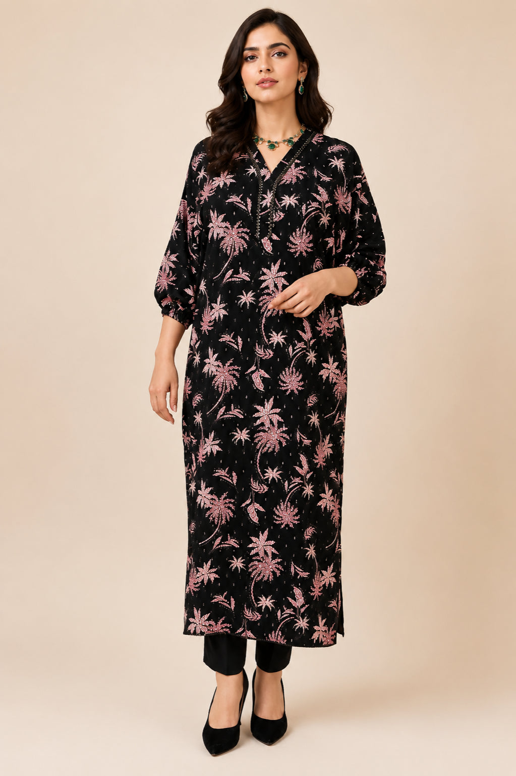 Ruby Eclipse – Long Kaftan Style